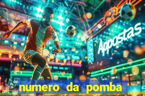 numero da pomba jogo do bicho